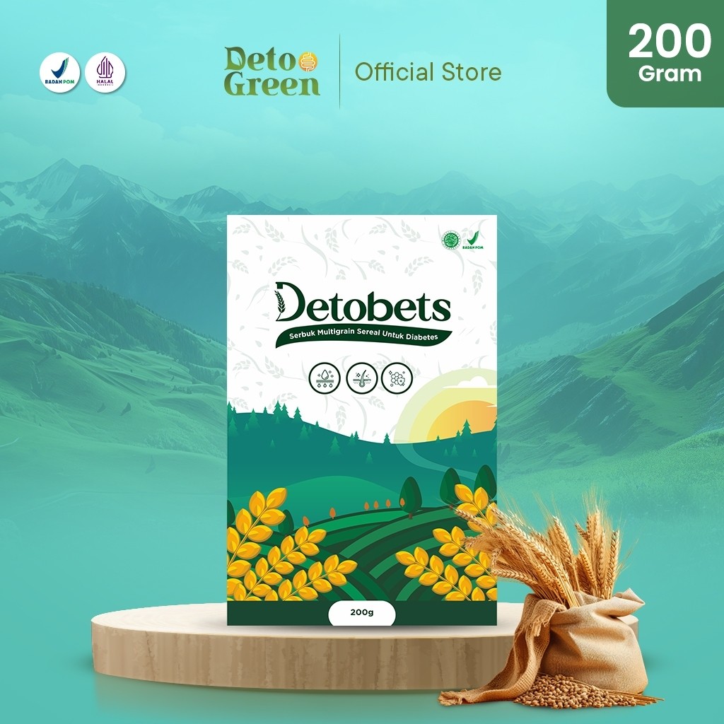 

Detobets Sereal Organik Super Low Fat Rendah Kalori