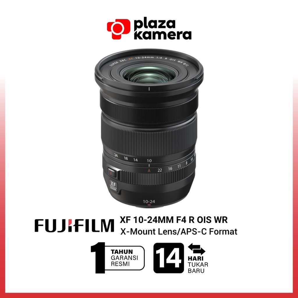 FujiFilm XF 10-24mm f/4 R OIS WR Fujinon Lensa APS-C