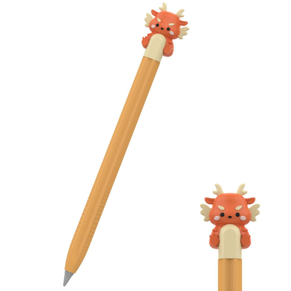 

For Huawei M-Pencil 1st/2nd/3rd Gen - Cartoon-style Silicone Protective Case with Stylus Tip Cover