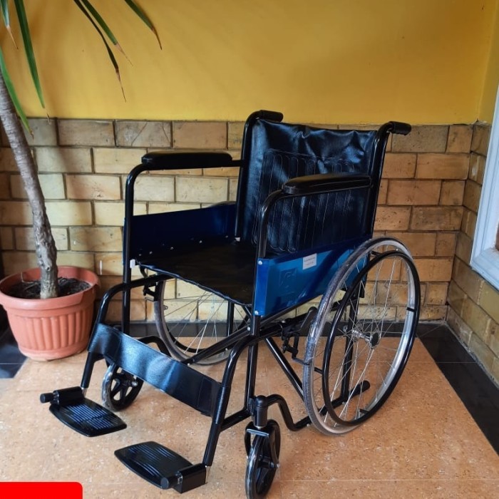 HARGA PROMO KURSI RODA SELLA BAN HIDUP (BLACK ANTI KARAT) - sella ban mati