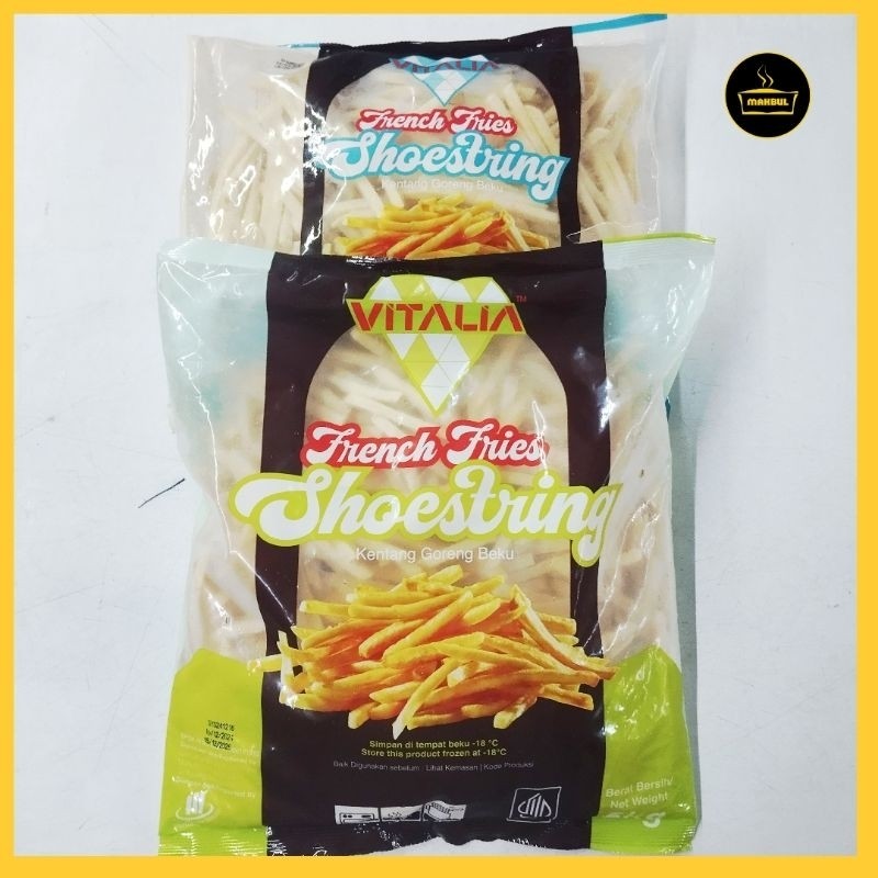 

Vitalia Shoestring 2kg dan 1kg Kentang Goreng Beku