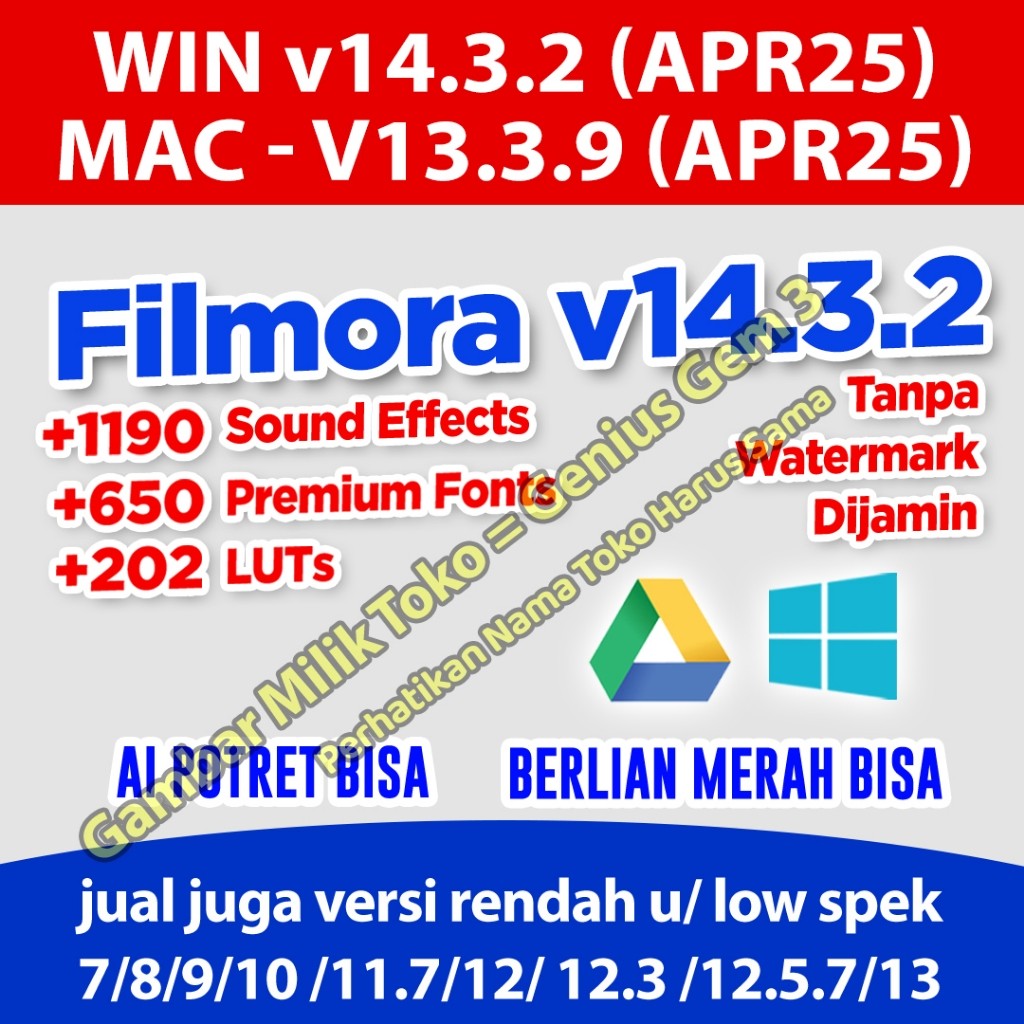 Filmora 14 13 12 WIN /MAC FULL