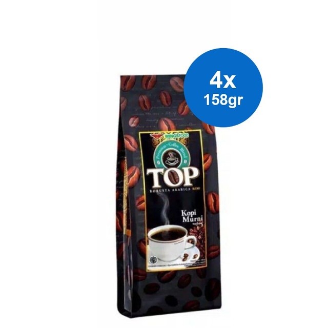 

Top Kopi Murni Instan 158 Gr X 4