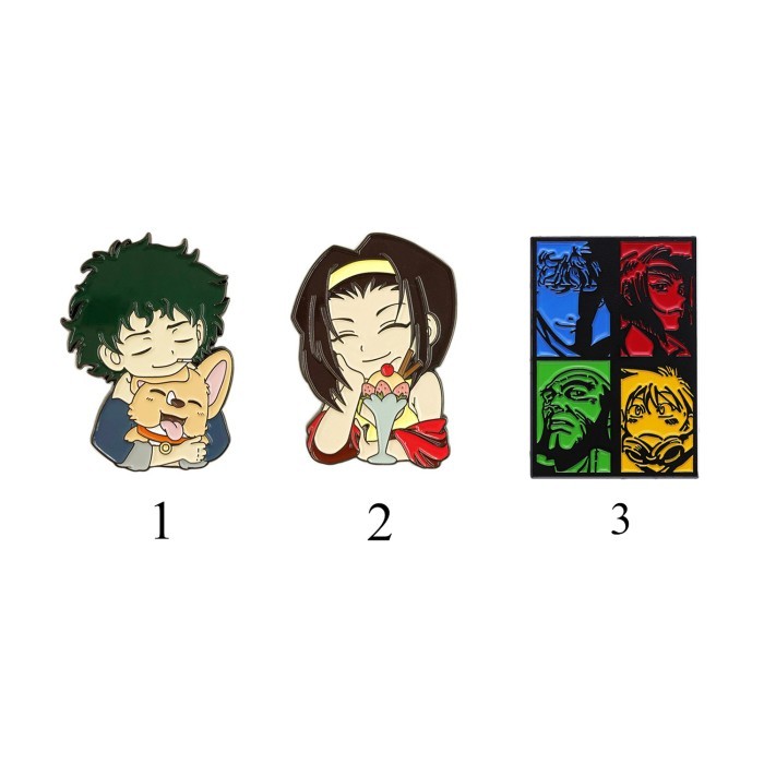 pin 5 cm cowboy bebop