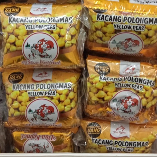 

Kacang Polongmas Dua Kelinci BBQ Kuning 28gram 10s DIJUAL PER RENTENG