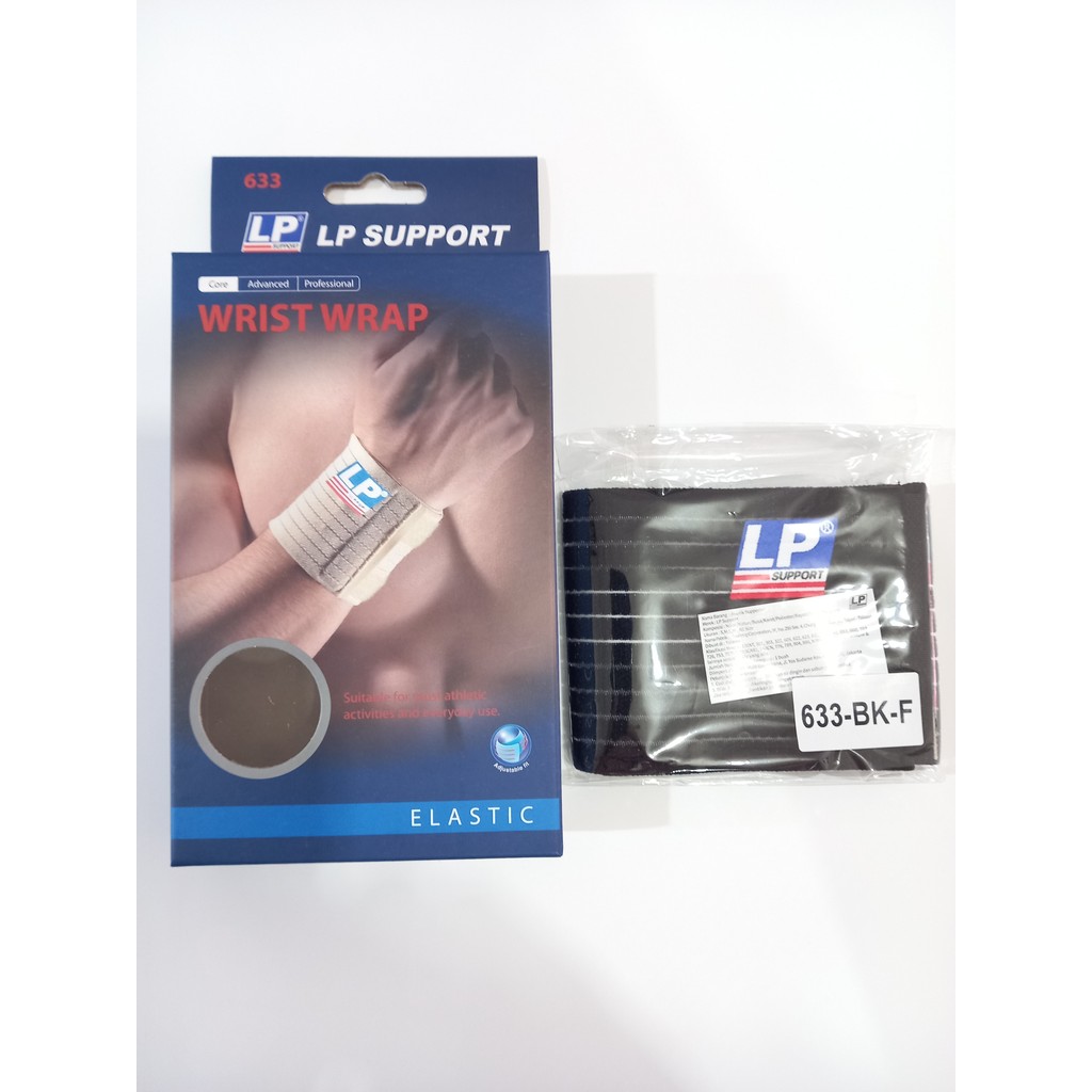 LP 633 Wrist Wrap Deker Dekker Pergelangan Tangan Hand Decker