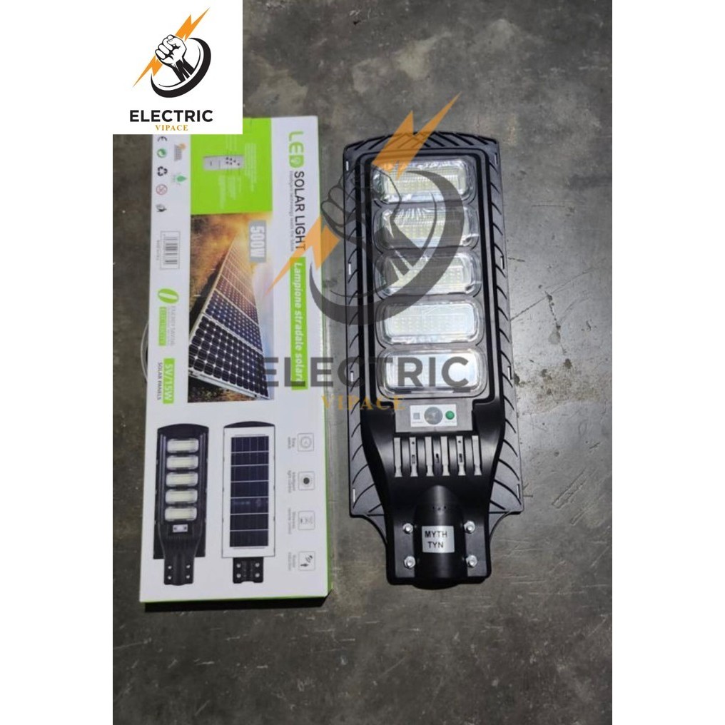 Lampu PJU Tenaga Surya Matahari 500W 500W Lampu Jalan PJU Solar Cell