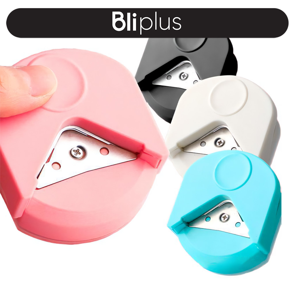 

Pembentuk Kertas Paper Round Corner Cutter Puncher R4 Pemotong Sudut Kertas ATK3014