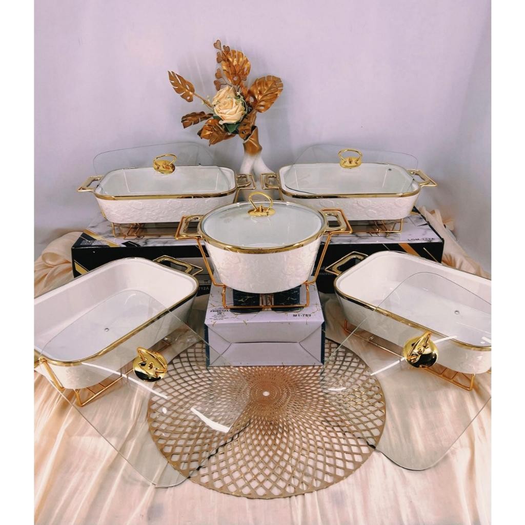 Fiorenza Prasmanan keramik Set isi 5