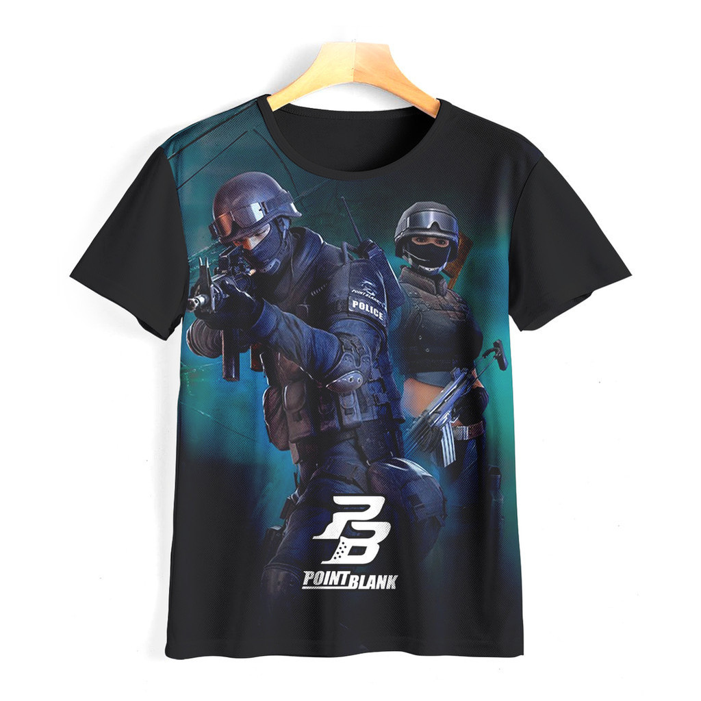 Kaos Point Blank Keren dan Adem | Kaos Game Point Blank Untuk Anak | 044PB001