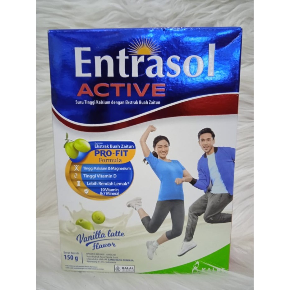 

Entrasol Active Vanila Latte Flavor - 150gr