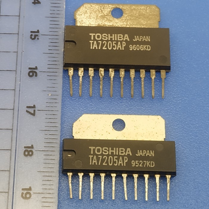 PART TOOL TA7205 / TA 7205 AP Asli Original / IC TA7205AP Toshiba Japan