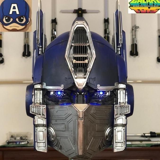 Killerbody Optimus Prime Lifesize 1:1 Helmet - Transformers Bumblebee Ready Stock