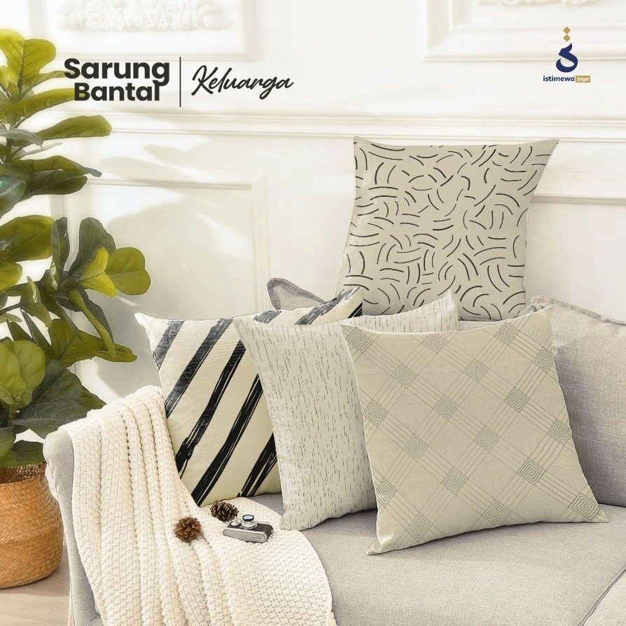aryaboskushopISTIMEWA - COVER SARUNG BANTAL SOFA CUSHION COVER SOFA SARUNG BANTAL AESTHETIC PATTERN 