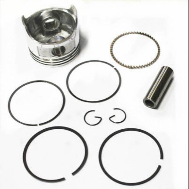 

156 Piston Kit Komplit Mesin Genset 1500watt 4 Tak 156F 56mm Generator Et 2200 amplas
