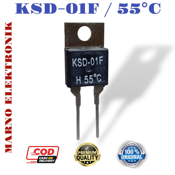 SGA05 TRANSISTOR TR THERMOFUSE UNTUK POWER KSD-01F 45°C 50°C 60°C 70°C 75°C - 55DERAJAT
