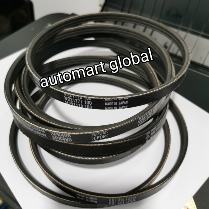 fan belt escudo 2.0 3pk-495 japan BARU