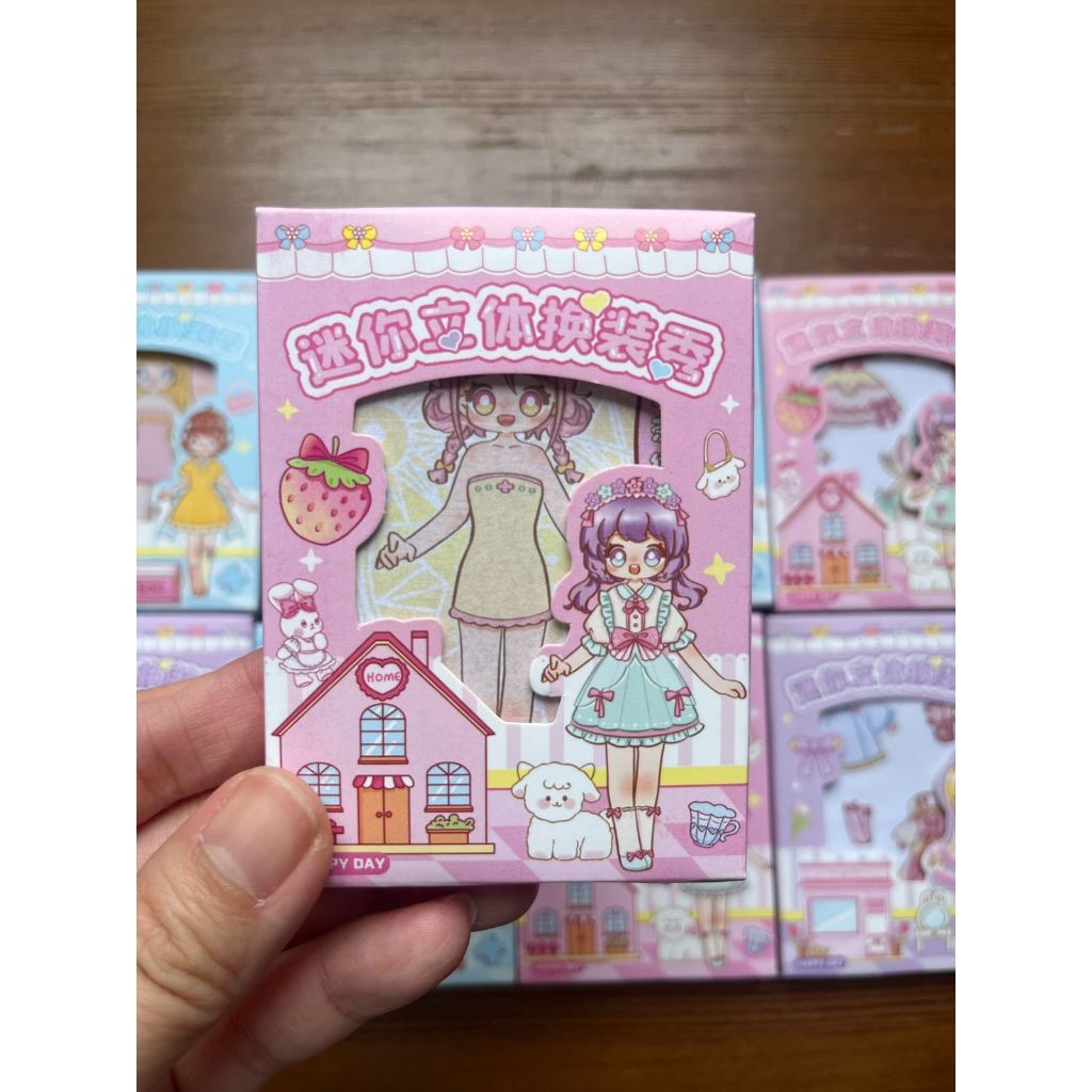 

Stiker DIY Fashion Girl (18lembar) Sticker BP Ganti Baju Dress Up Sticker Buku