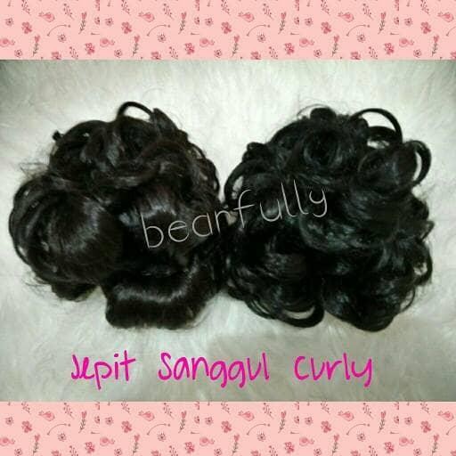 Jepit Sanggul Curly