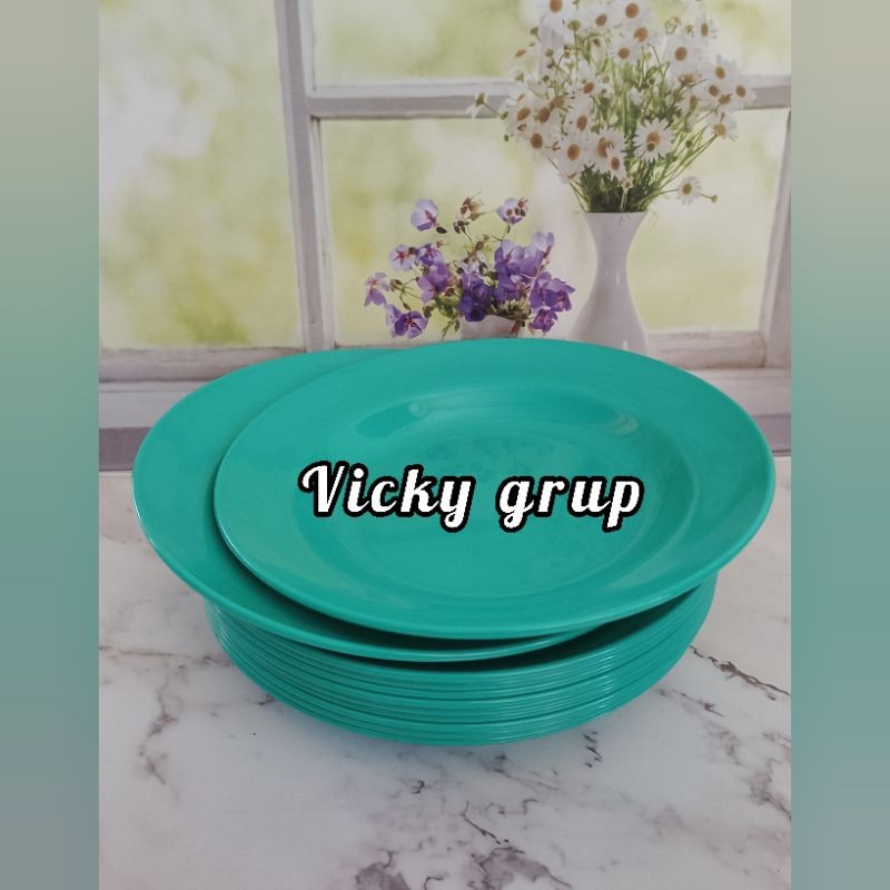 PROMO BRLANJA PIRING MELAMIN TOSCA 12 PCS DAN 6PCS TERMURAH