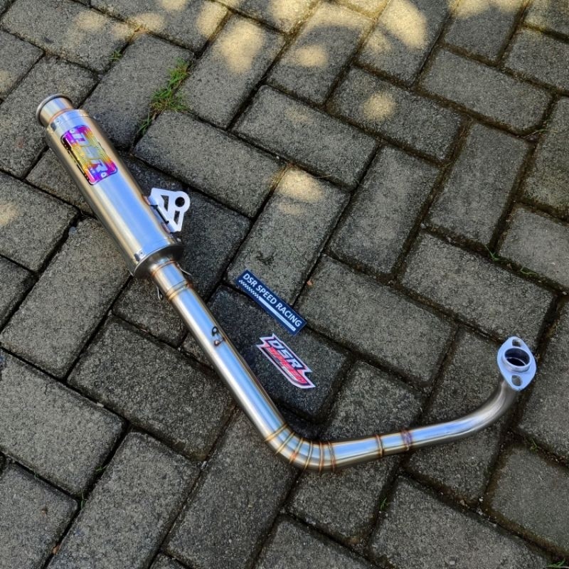 Knalpot Salemba Moncong Cincin VARIO 125 VARIO 150 - DSR SPEEDRACING