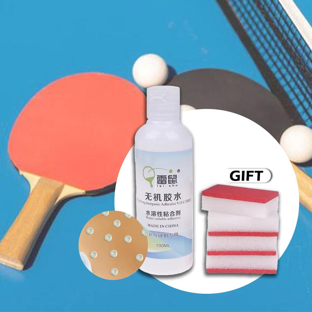 Lem wbg tenis meja Lem Karet Bet Tenis Meja Lem perbaikan cepat kering raket tenis meja