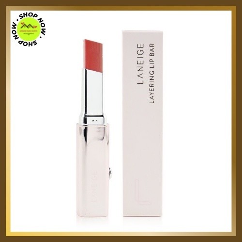 Lipstick Laneige Layering Lip Bar Fullsize Original Exp 2027  Lipstik - Ombre - Lip Balm - Lip Matte