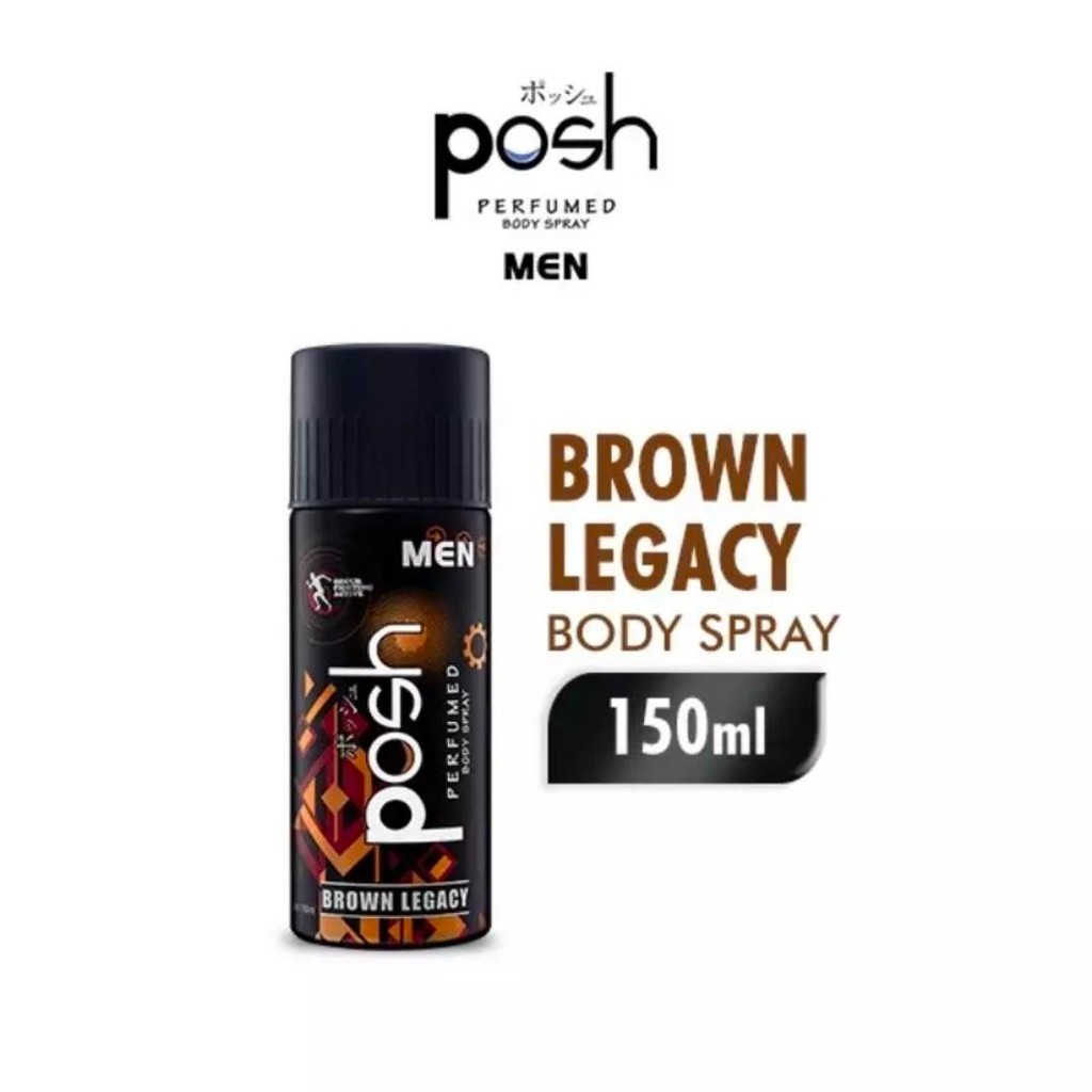 POSH Men Body Spray Brown Legacy 150ml