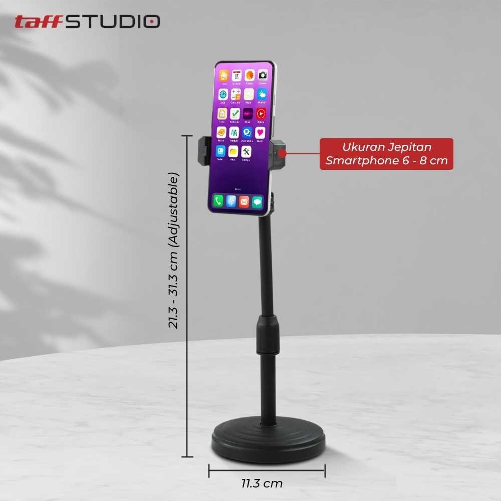 Phone Holder Standing Meja / Holder Tongsis Hp Dimeja / Holder HP Meja Universal / Standing HP Duduk