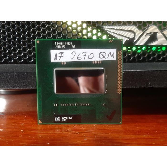 Processor Laptop Core i7-2670QM SandyBrigdge SR02N socket G2 rPGA988B .