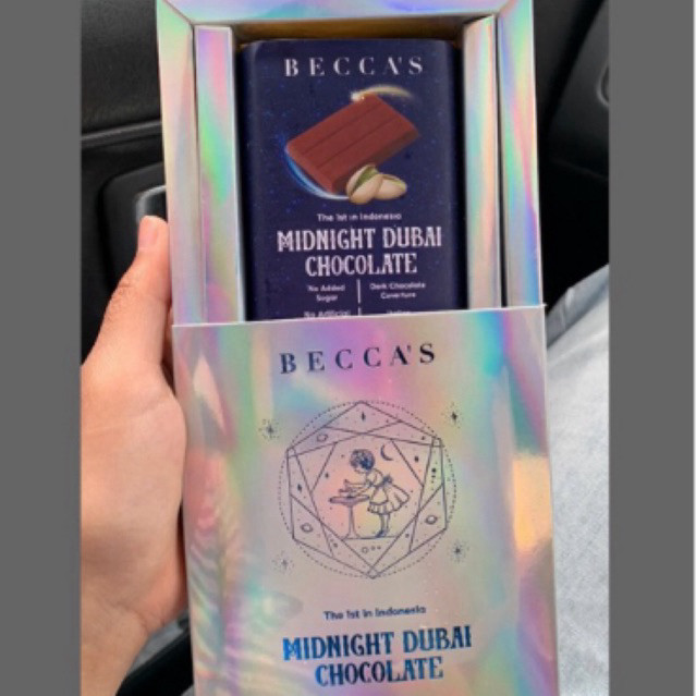 

[READY STOCK] Midnight Dubai Chocolate by Becca Bakehouse | 75 Gr | Original