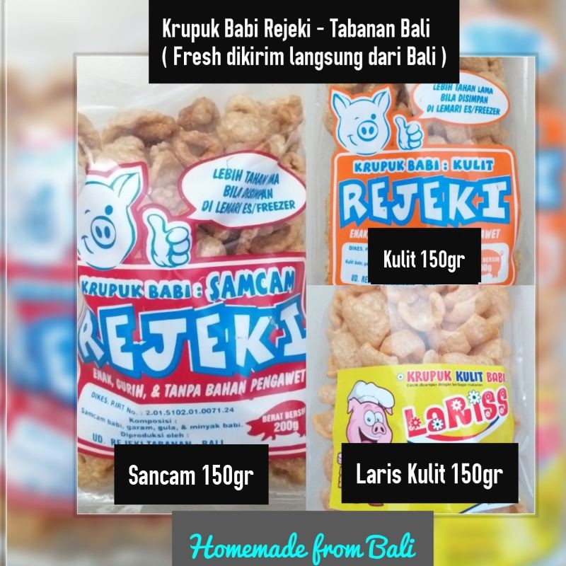 

Krupuk Babi Rejeki 150gr