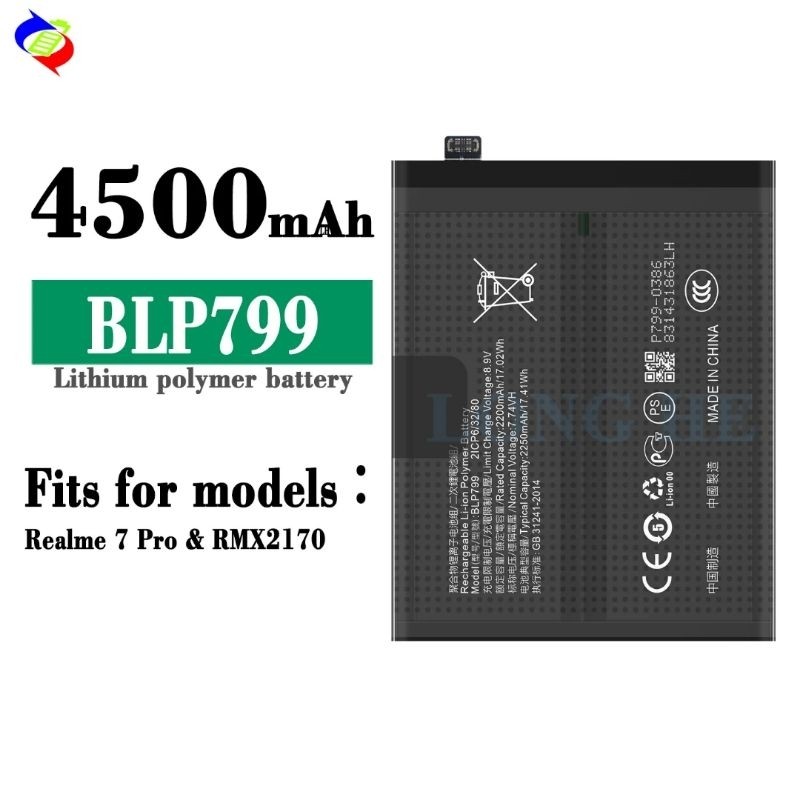 Baterai Realme 7 PRO Realme NARZO 20 PRO Realme NARZO X7 PRO ORI BLP799 88