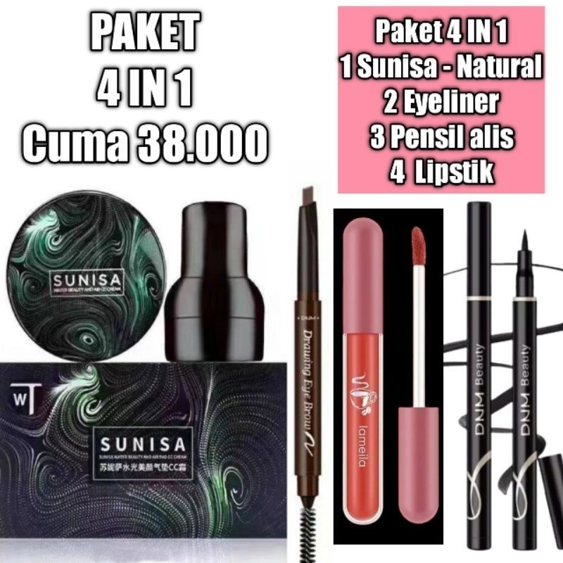 [Medan] PAKET SUNISA 4 IN 1 paket set kecantikan murah dan lengkap TMAXBEAUTY Thaliastore
