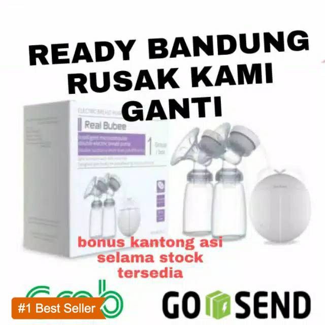 READY BANDUNG POMPA ASI MANUAL ELEKTRIK SILIKON SILICONE BULAT REAL BUBEE QUITEE BREAT PUMP BOTOL KA
