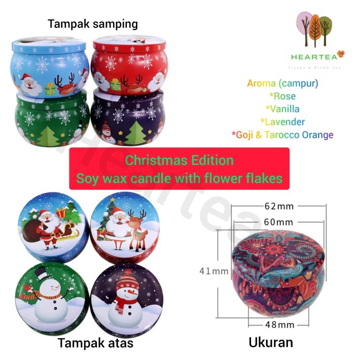 

Christmas Hampers Natal / Kado Natal Lilin Aromaterapi