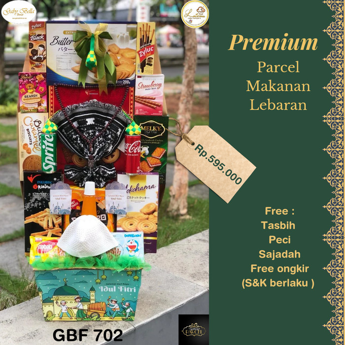 

[Best Seller] Parcel Lebaran GBF 702, Hamper Cookies, Hamper Lebaran, Hamper Premium