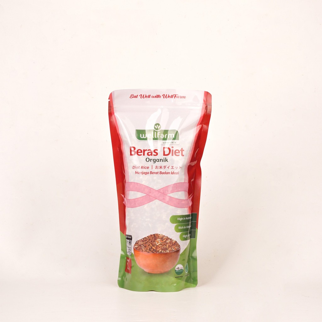 

Beras Diet Organik Sehat - Wellfarm Beras Diet 1Kg