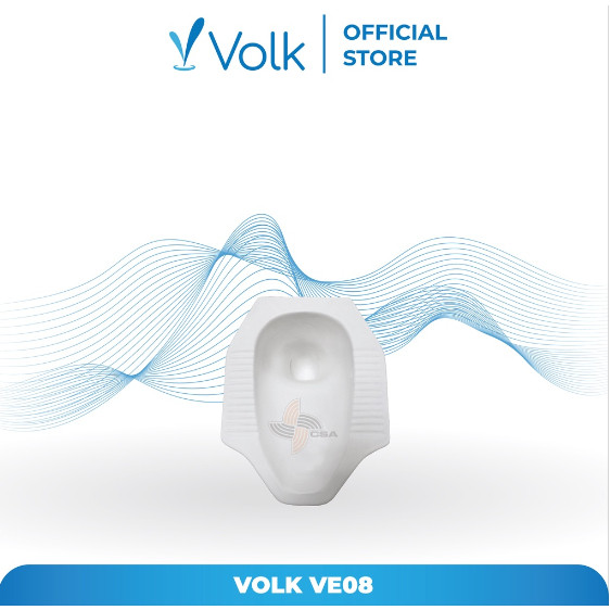 KLOSET TOILET JONGKOK VOLK VE 08 & TCI & REVO