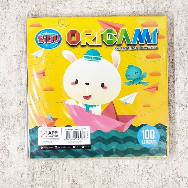 

[SG] Origami / Kertas Lipat Sidu 16X16 Ori 100 Lembar