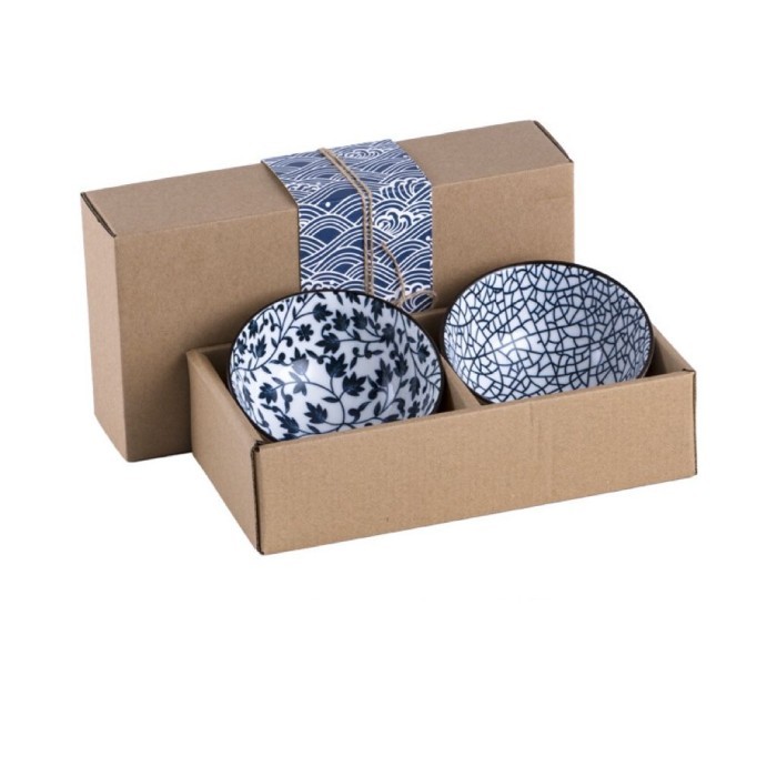 

Best Seller Japanese Ocean Bowl Set Box / Set Hampers Imlek Hadiah Kado Pernikahan - ISI 2