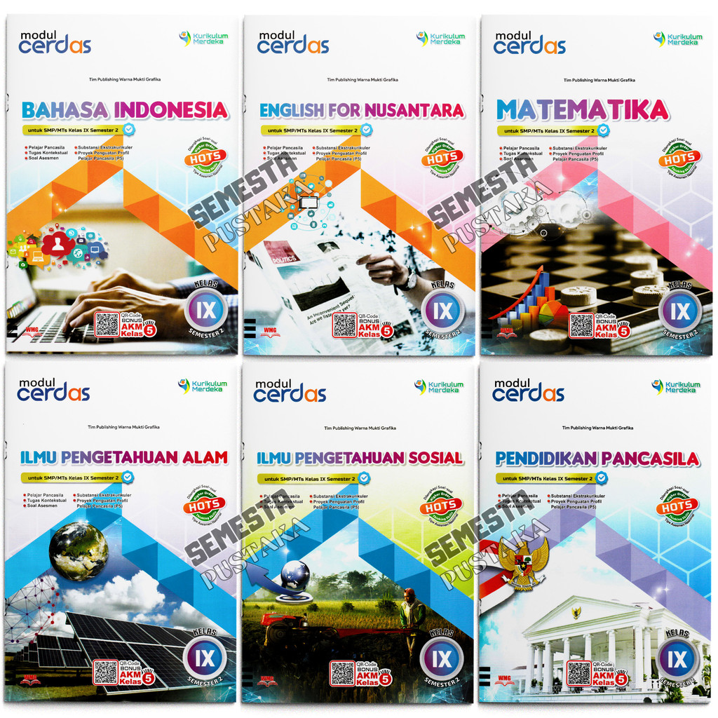 LKS Cerdas Kelas 9 SMP Semester 2 Kurikulum Merdeka