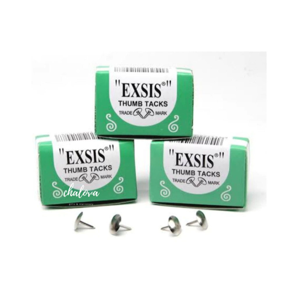 

[PAK] PAKU PINES EXSIS ISI 10 KOTAK / PAKU PINES KECIL / THUMB TACKS