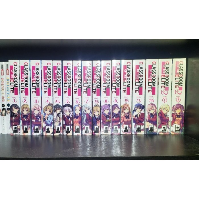 Classroom of the Elite manga vol 1-10 English