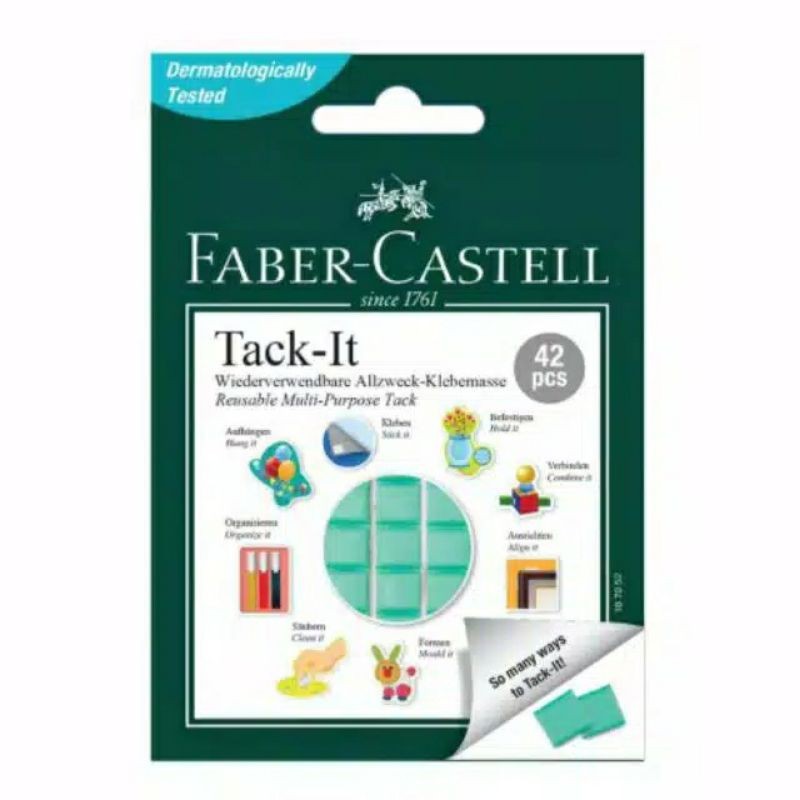 

Faber-Castell Tack-it Reusable multi-purpose tack 42pcs