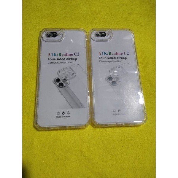 Softcase Casing OPPO A1K Selikon Bening Trasparan Pelindung belakang HP+Camera