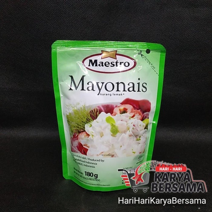 

MAESTRO MAYONNAISE POUCH 180GR