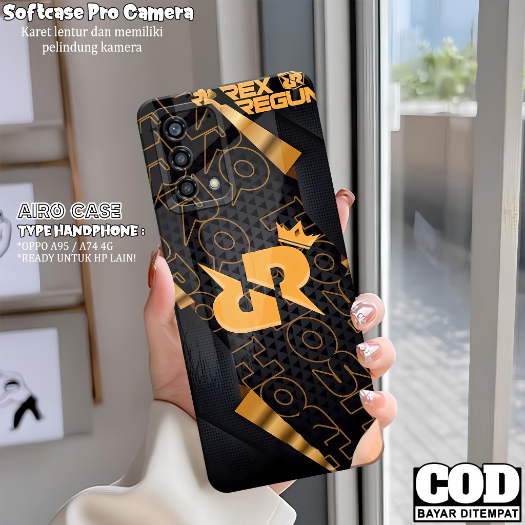 Softcase OPPO A95/ A74 4G Terbaru Case OPPO A95/ A74 4G Fashion Case GAME Casing OPPO A95/ A74 4G Ke
