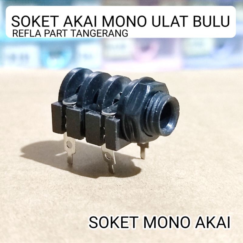 Soket Akai Mono Kelabang/Ulat Bulu