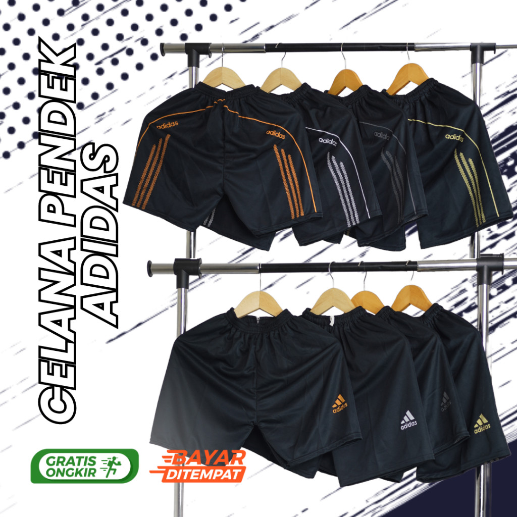 Celana Pendek Boxer Pria Wanita Adidas Olahraga Kolor TERLARIS